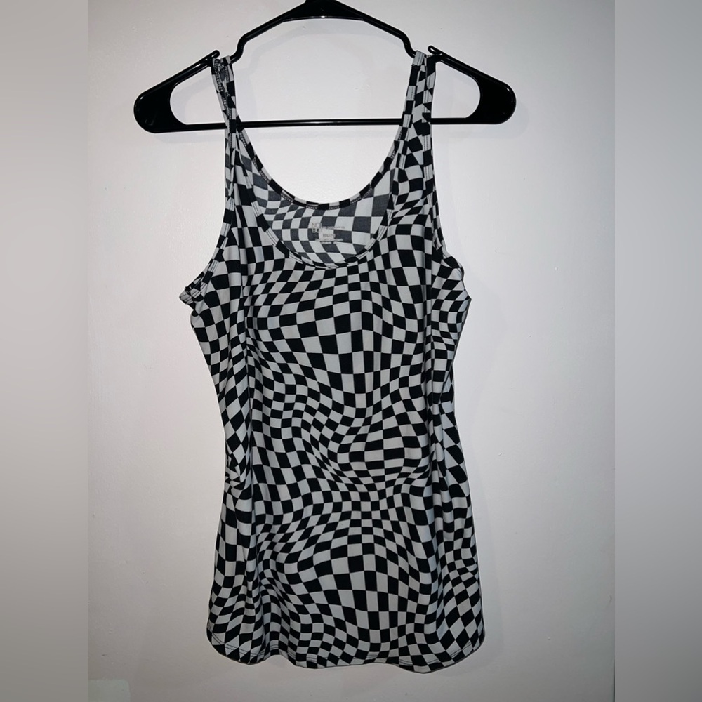 🖤🤍NOBO Checkered Tank🤍🖤